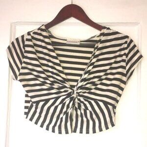 NEW ✨ striped coastal granddaughter crop top